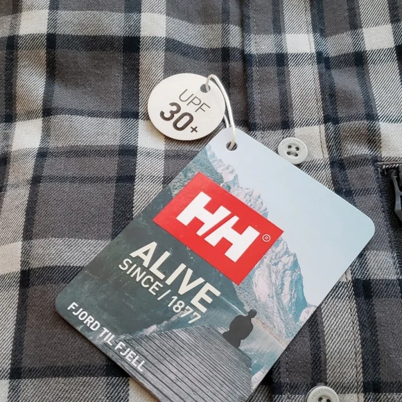 HH - Mens button down long sleeve shirt - Picture 14 of 14